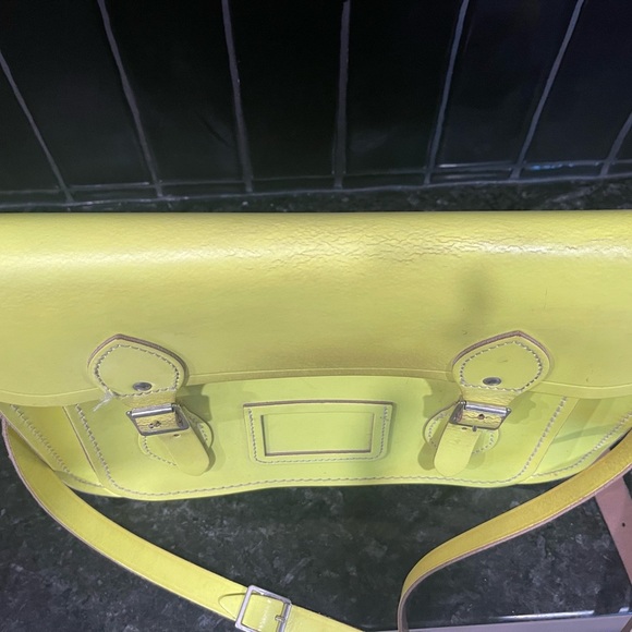 Neon Yellow Cambridge Satchel Company - Picture 5 of 10